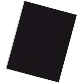 Classic Grain Presentation Covers - Letter, Black, 25 pack__Grain Black Ltr LF.png